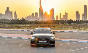 Audi A5 Sline Rental in Abu Dhabi