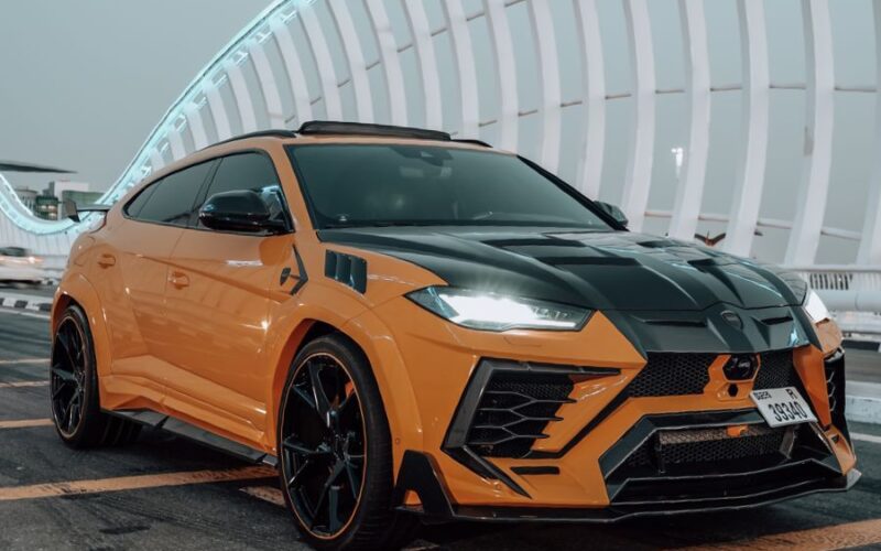 Rent Lamborghini Urus Mansory Car in Dubai