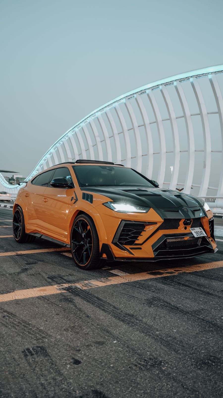 Rent Lamborghini Urus Mansory Car in Dubai