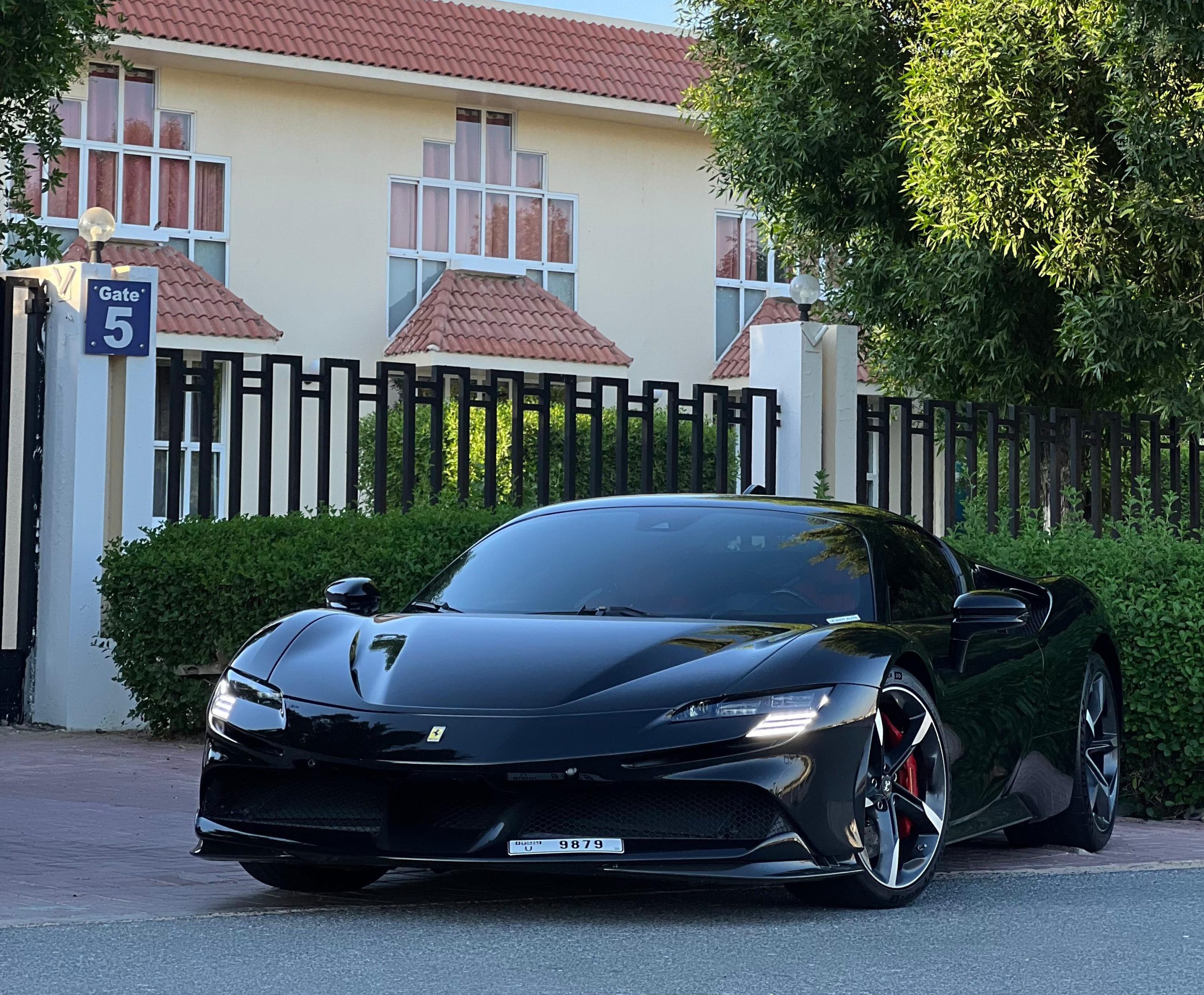 Rent Ferrari SF90 Car in Dubai