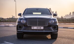 Rent Black Bentley Bentayga in Dubai