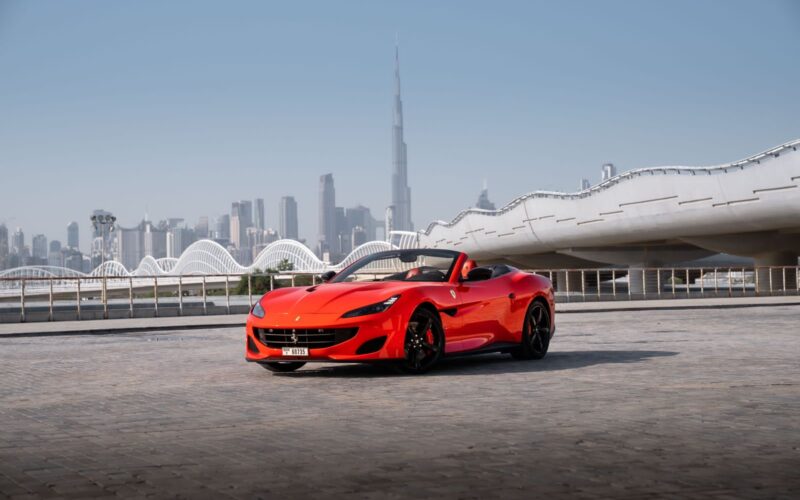 Rent Ferrari Portofino Car in Dubai