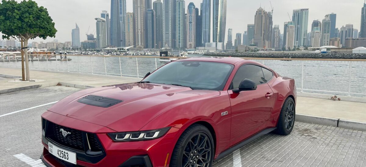 Rent Ford Mustang Car in Dubai